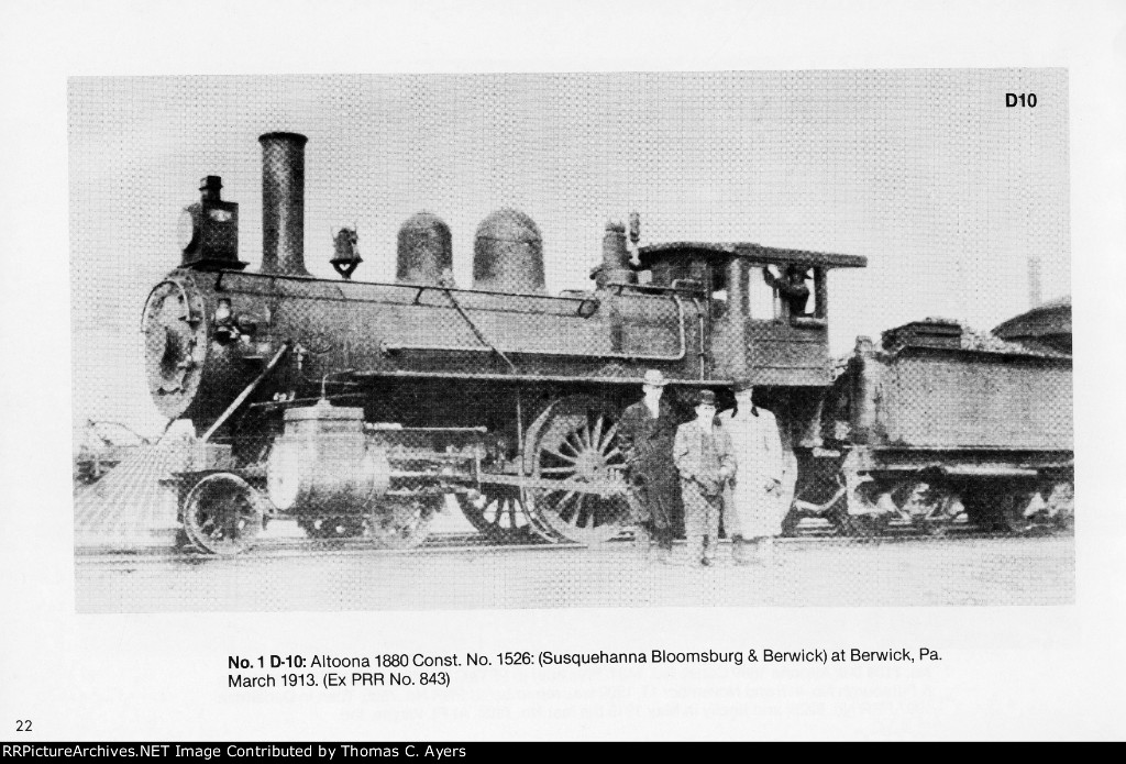 PRR "Class 'D' Locomotives," Page 22, 1981